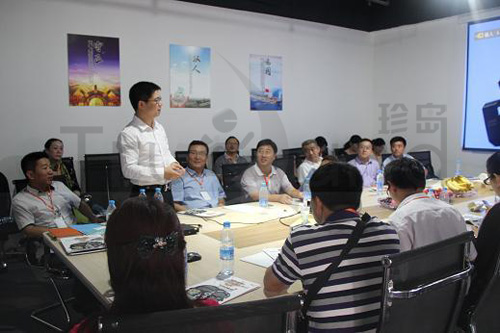 珍島總裁趙旭隆(William)介紹珍島發(fā)展歷程與愿景