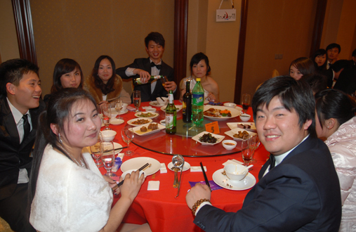 星尚珍島用餐合影