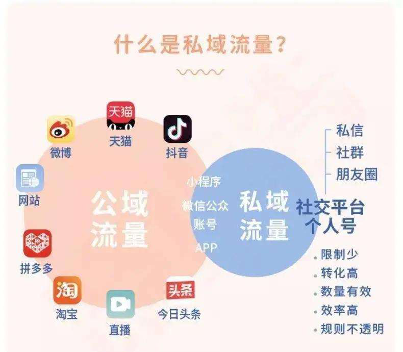 什么是私域流量？什么又是公域流量？